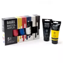 Farby Akrylowe Liquitex Basics Acrylic Color Set 5 x 75 ml 3699405