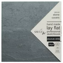 Szkicownik SMLT Stonebook 150 gsm 19,5 x 19,5 cm 64 ark. Absolute White FB-64(150)
