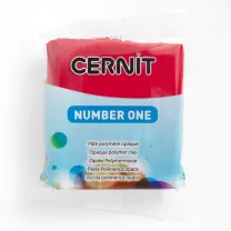 Modelina Cernit Number One 56 g 463 X-Mas Red