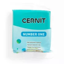 Modelina Cernit Number One 56 g 676 Turquoise Green
