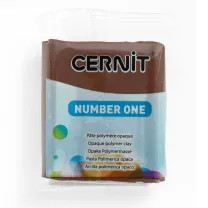 Modelina Cernit Number One 56 g 800 Brown
