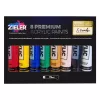 Farby Akrylowe Zieler Premium Acrylic Paints 8 x 75 ml set 09299302