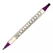 Pisak do Kaligrafii Kuretake Zig Calligraphy 801 Aubergine MS-3400