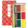 Farby Kuretake Gansai Tambi Irodori Kobako 6 Red set MC23-11