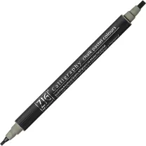 Pisak do kaligrafii Kuretake Calligraphy Chalk Pastel Colours 012 Gray MS-6400/012