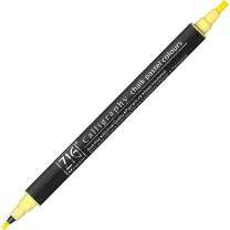 Pisak do kaligrafii Kuretake Calligraphy Chalk Pastel Colours 050 Yellow MS-6400/050