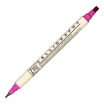 Pisak do Kaligrafii Kuretake Zig Calligraphy 025 Pure Pink MS-3400
