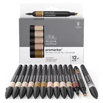 Promarker Winsor & Newton 12+1 Skin Tones 0290172
