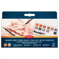 Farby Derwent Shade and Tone Mixed Media set 2306248