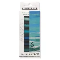 Pastele Sennelier A L`ecu 6 Half Pastels Emerald Sea N13228802