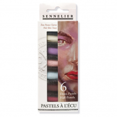 Pastele Sennelier A L`ecu 6 Half Pastels Pale Skin Tones N13228806