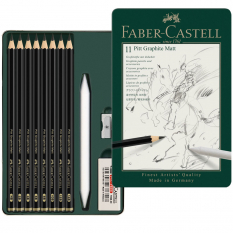 Ołówki Faber Castell Pitt Graphite Matt 11 set 115220