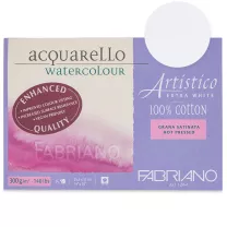 Blok do Akwareli Fabriano Artistico 300 gsm Extra White Hot Pressed 35,5 x 51 cm 19303551