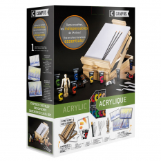 Farby Akrylowe Campus Experience Easel set 12 x 21 ml Accesories N13179500