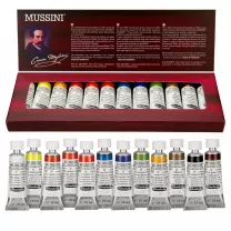 Farby Olejne Schmincke Mussini 12 x 15 ml set 70012