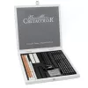 Zestaw do Szkicowania Cretacolor Black and White Drawing 25 Wooden Box set 40062