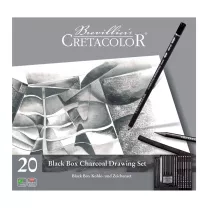 Węgiel do Rysowania Cretacolor Black Box Charcoal Drawing Set 20 40030