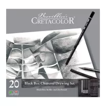 Węgiel do Rysowania Cretacolor Black Box Charcoal Drawing 20 set 40030