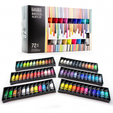 Farby Akrylowe Liquitex Basics Acrylic Color Set 72 x 22 ml 3699401