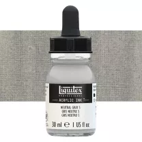 Tusz Liquitex Professional Acrylic Ink 30 ml 599 Neutral Grey 5