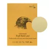 Blok do Rysowania SMLT Art Kraft Recycled 90 gsm 60 ark. Orzeł A5 Klejony 5EA-60/KRAFT
