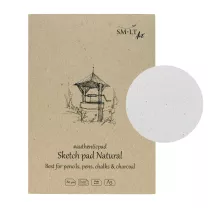 Blok do Rysowania SMLT Art Sketch Pad Natural 100 gsm Studnia Klejony A5 100 ark. 5EA-100/NT