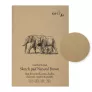 Blok do Rysowania SMLT Art Sketch Pad Natural Brown 135 gsm 80 ark. Słonie A5 Klejony 5EA-80/NTB