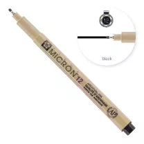 Cienkopis Sakura Pigma Micron 12 Black XSDK12#49