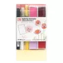 Zestaw Kuretake Exploring Watercolor How to Paint Flowers Glazing EW-1