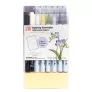 Zestaw Kuretake Exploring Watercolor How to Paint Flowers Gradation EW-2