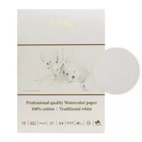 Blok do Akwareli SMLT Art Professional Watercolor 400 gsm 100% Bawełna Kr&oacute;liki A4 AS-10(400)/PRO/FS