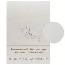 Blok do Akwareli SMLT Art Professional Watercolor 400 gsm 100% Bawełna Kr&oacute;liki A3 3AS-10(400)/PRO/F