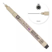 Cienkopis Sakura Pigma Micron 03 Black XSDK0349
