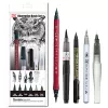 Zestaw Kuretake Inktober 2025 Illustration Basic set 3 IKTB-22/5V