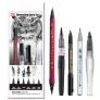 Zestaw Kuretake Inktober 2025 Illustration Basic set 3 IKTB-22/5V