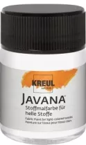 Farba Do Tkanin Jasnych Javana Fabric Paint 50 ml White 91911