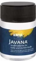 Farba Do Tkanin Jasnych i Ciemnych Javana Fabric Paint 50 ml White 91953