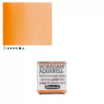 Farba Akwarelowa Schmincke Horadam Półkostka 228 S.3 Cadmium Orange Deep