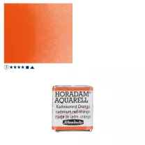 Farba Akwarelowa Schmincke Horadam P&oacute;łkostka 348 S.3 Cadmium Red Orange