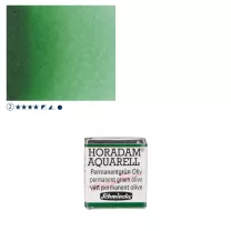 Farba Akwarelowa Schmincke Horadam P&oacute;łkostka 534 S.2 Permanent Green Olive