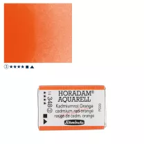 Farba Akwarelowa Schmincke Horadam Kostka 348 S.3 Cadmium Red Orange