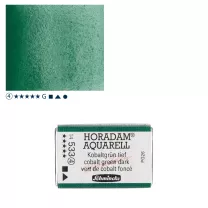 Farba Akwarelowa Schmincke Horadam Kostka 533 S.4 Cobalt Green Dark