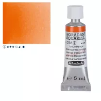 Farba Akwarelowa Schmincke Horadam Tubka 5 ml 218 S.2 Translucent Orange