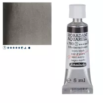 Farba Akwarelowa Schmincke Horadam Tubka 5 ml 780 S.1 Ivory Black