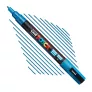 Pisak Uni Posca PC-3ML Bullet Shaped 0,9 - 1,3 mm 8 Sparkling Light Blue