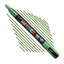 Pisak Uni Posca PC-3ML Bullet Shaped 0,9 - 1,3 mm 6 Sparkling Green
