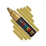 Marker Uni Posca PC-8K Chisel Shaped 8 mm 25 Gold