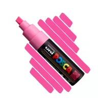 Marker Uni Posca PC-8K Chisel Shaped 8 mm F13 F. Pink