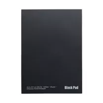 Blok Z Czarnymi Kartkami Ami Black Pad 120 Gsm A4 20 Ark. 185971