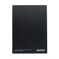 Blok z Czarnymi Kartkami Ami Black Pad 300 gsm A4 10 ark. 185976